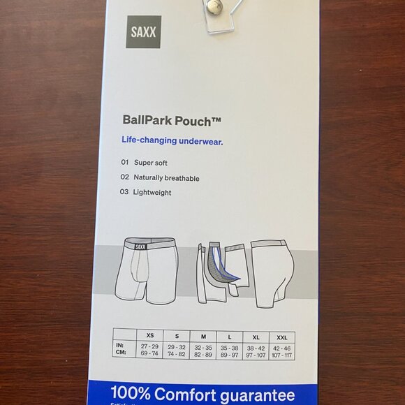 SAXX ULTRA Boxer Briefs with Fly “What to Play" - Picture 4 of 4